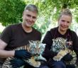 Sibirische Tiger bringen erstmals Nachwuchs im Serengeti-Park zur (Foto: Serengeti Park)