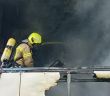 Balkonbrand im Sahlkamp gelöscht - Katze aus Wohnung (Foto: Fw. Hannover)