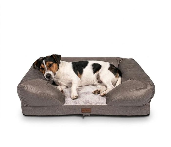 Hundebett Husky (Größe S) mit Hund (Foto: Emmi Ultrasonic GmbH)
